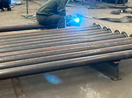 琼海20#无缝注浆管加工108*6钢花管棚管